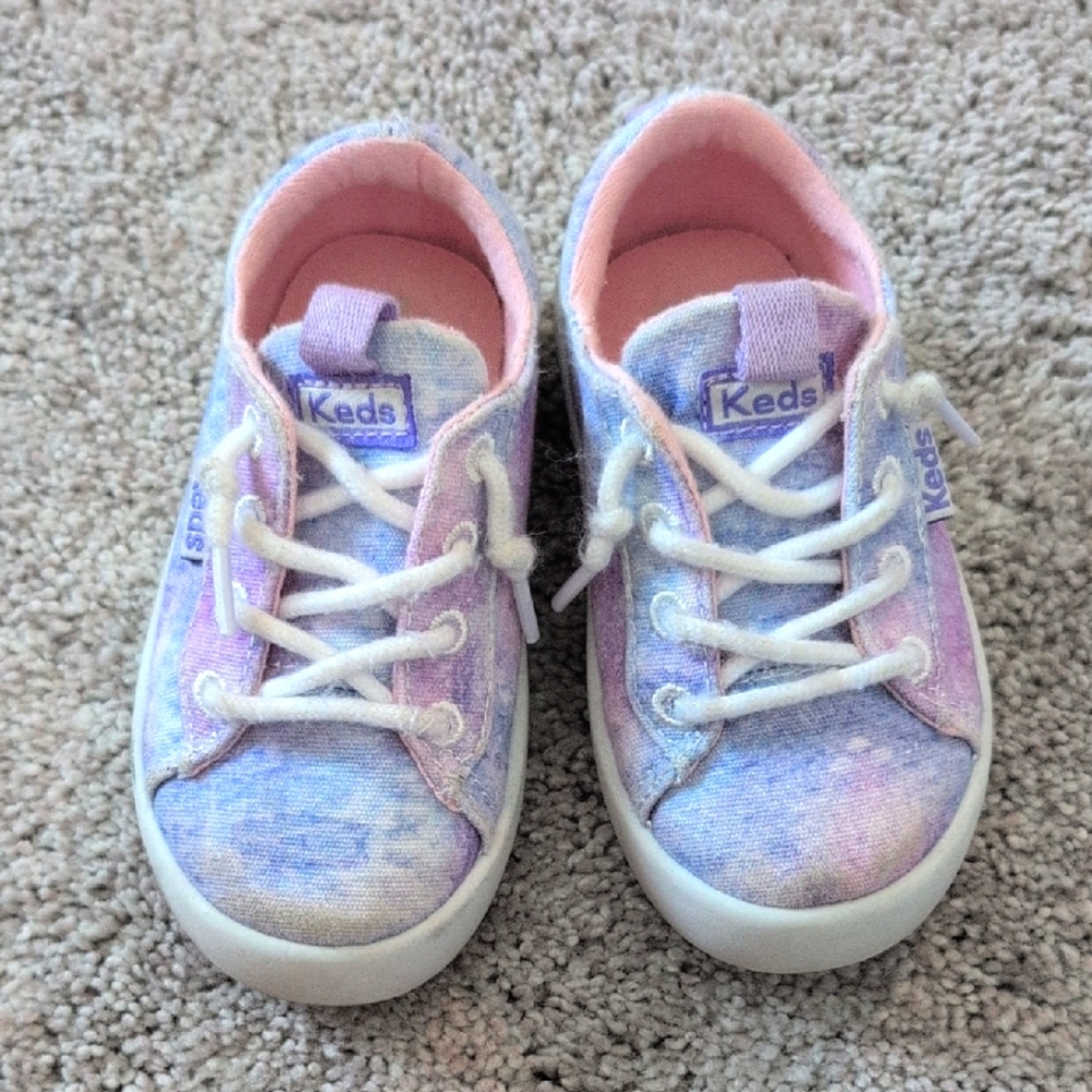Keds Kids' Pink and Blue Sneakers